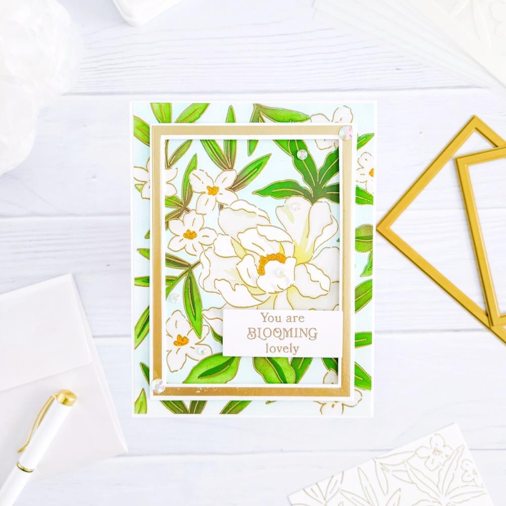 Pinkfresh Studio Slimline Die Set - Nested Rectangles