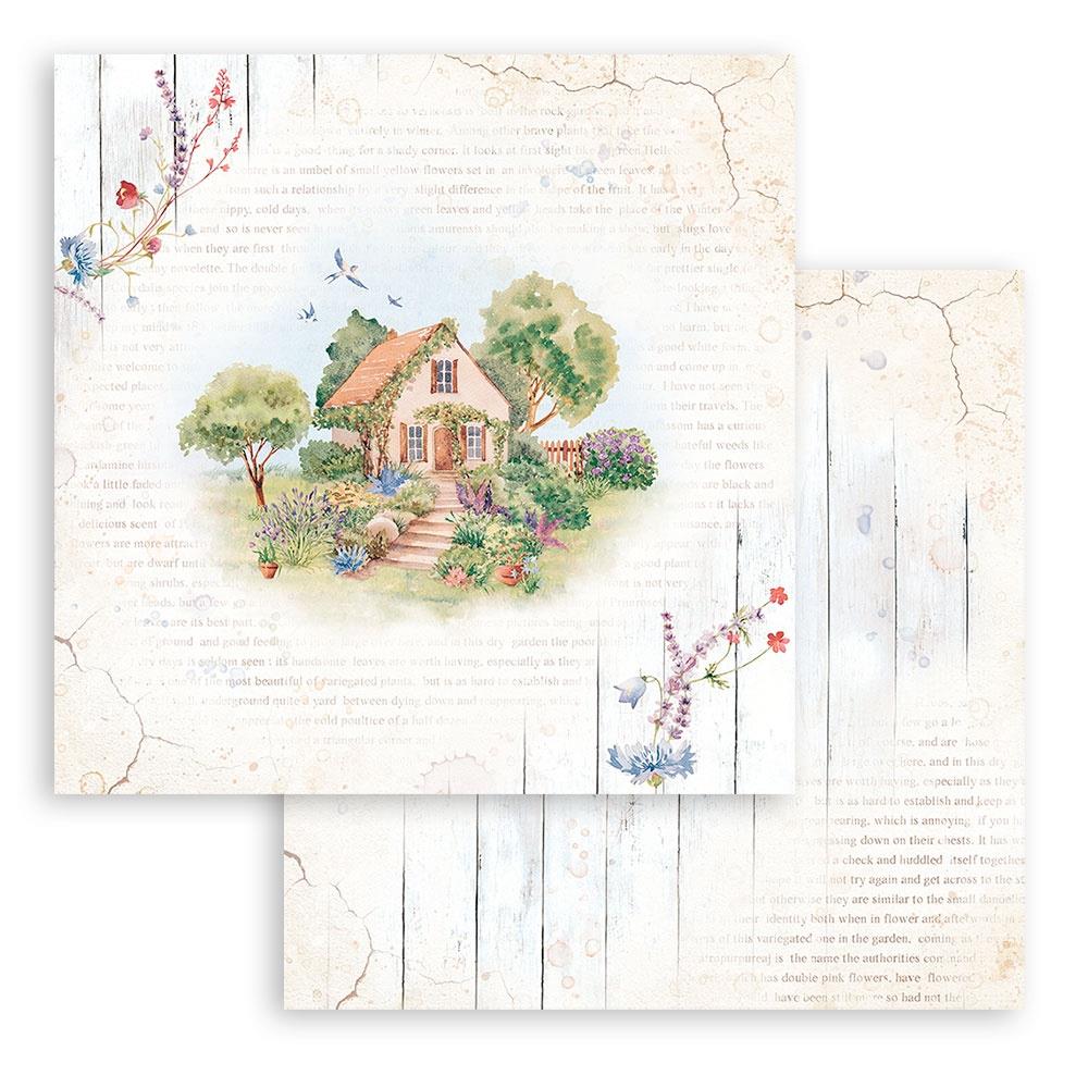 Stamperia Double-Sided Paper Pad - 12x12 - Create Happiness Welcome Home