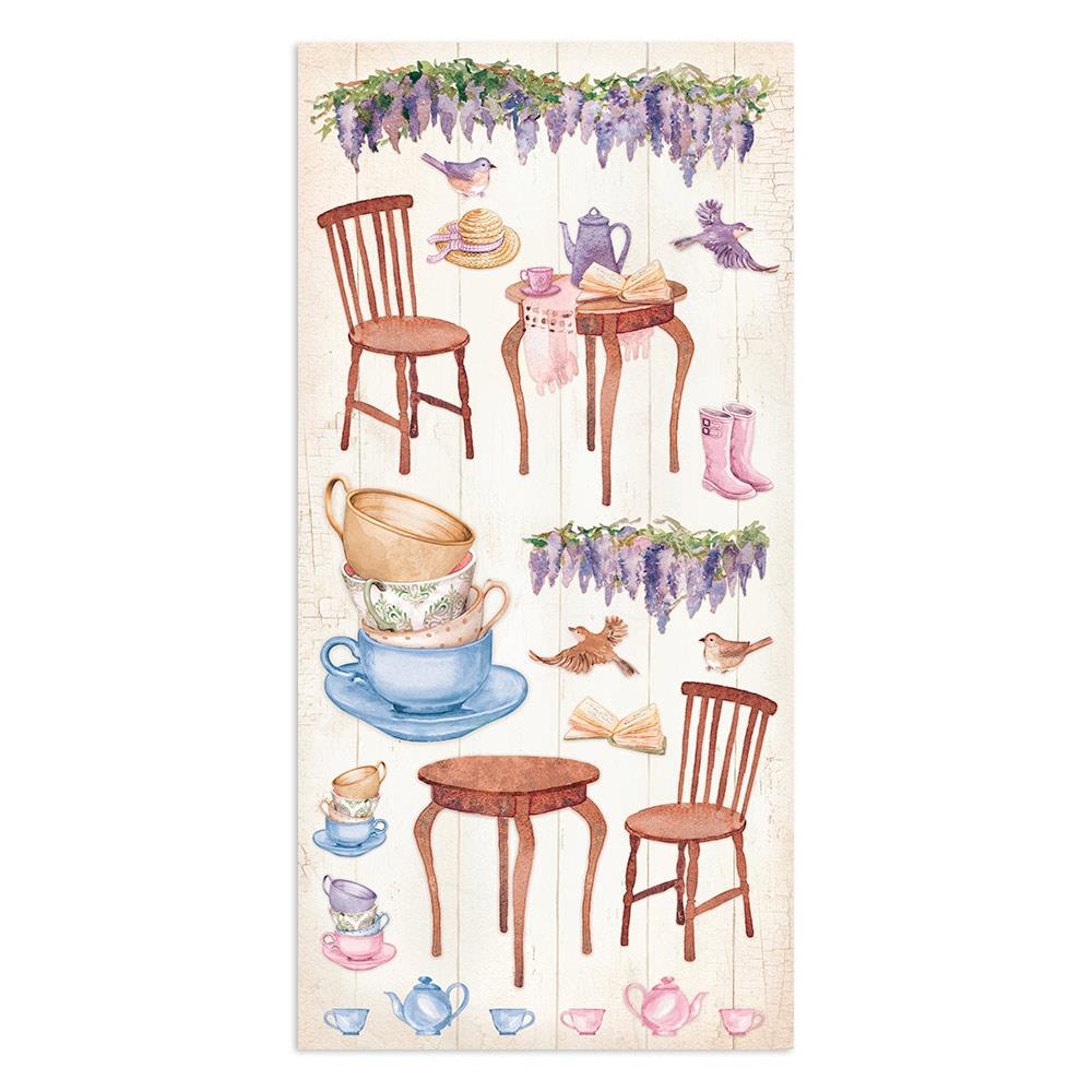 Stamperia Collectables Double-Sided Paper 6X12 - Create Happiness Welcome Home
