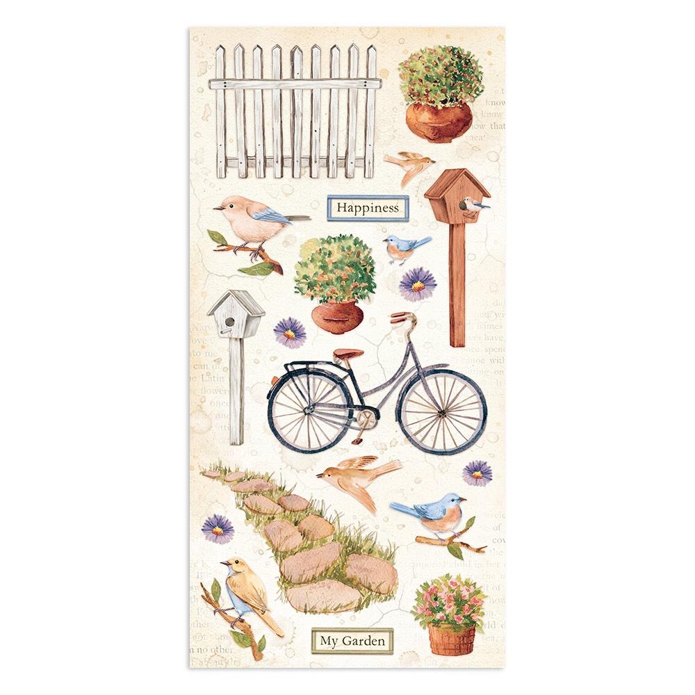 Stamperia Collectables Double-Sided Paper 6X12 - Create Happiness Welcome Home
