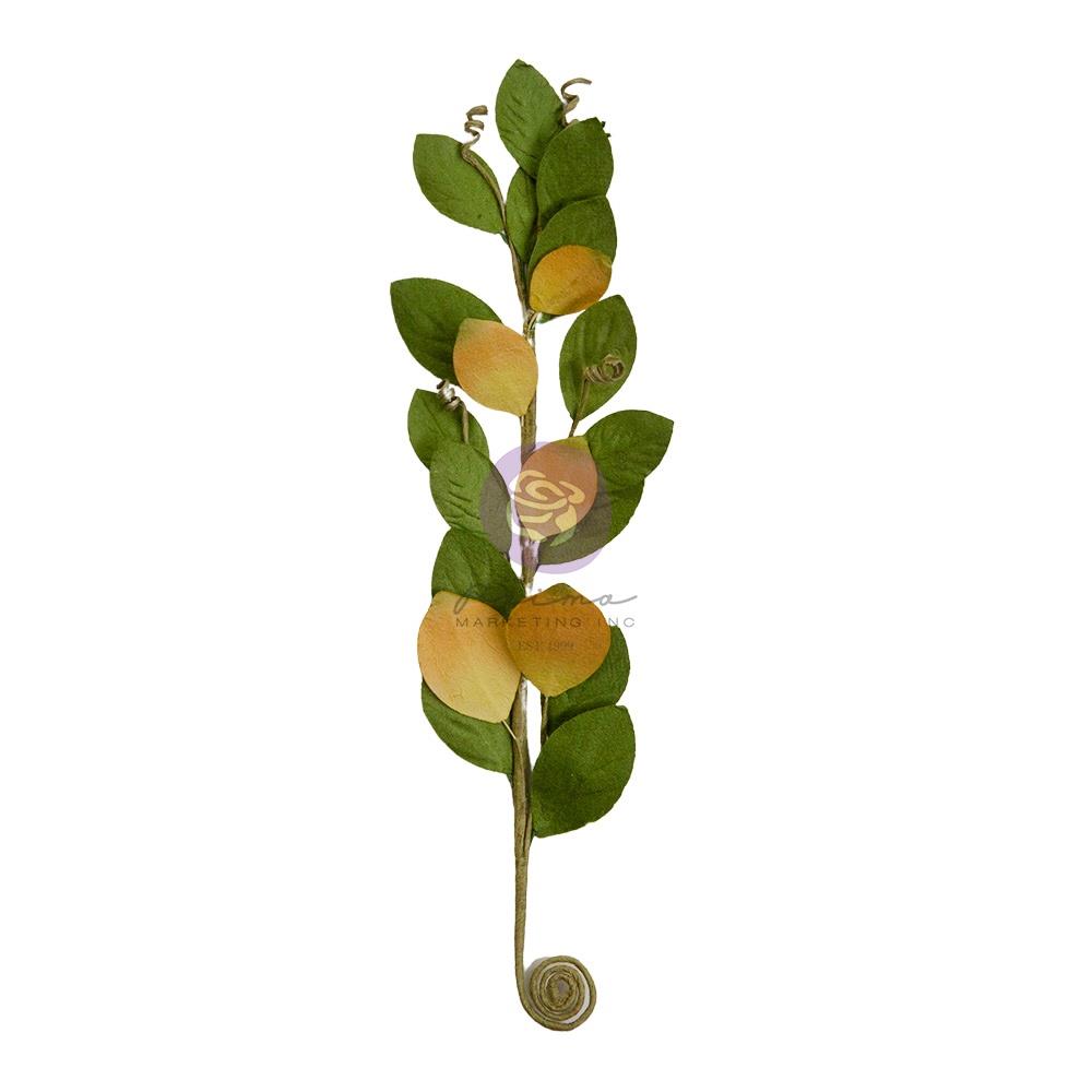 Prima Marketing Mulberry Paper Flowers - Sweet Yellow - Spring Abstract