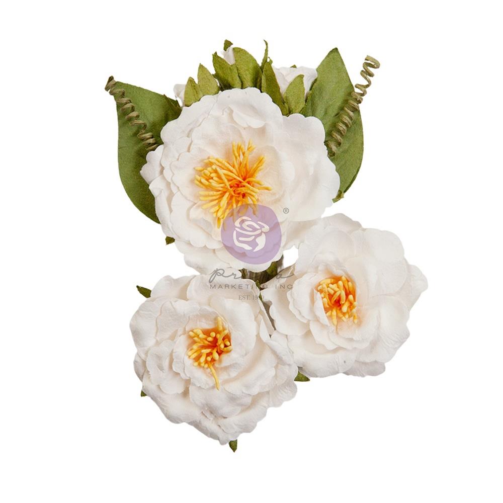 Prima Marketing Mulberry Paper Flowers - Full Bloom - Spring Abstract