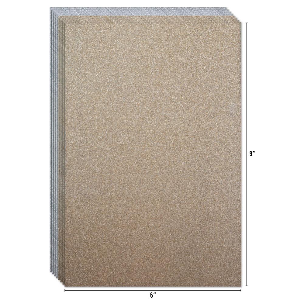 Idea-Ology Kraft-Stock Cardstock Pad 6X9 - Sparkle Classic