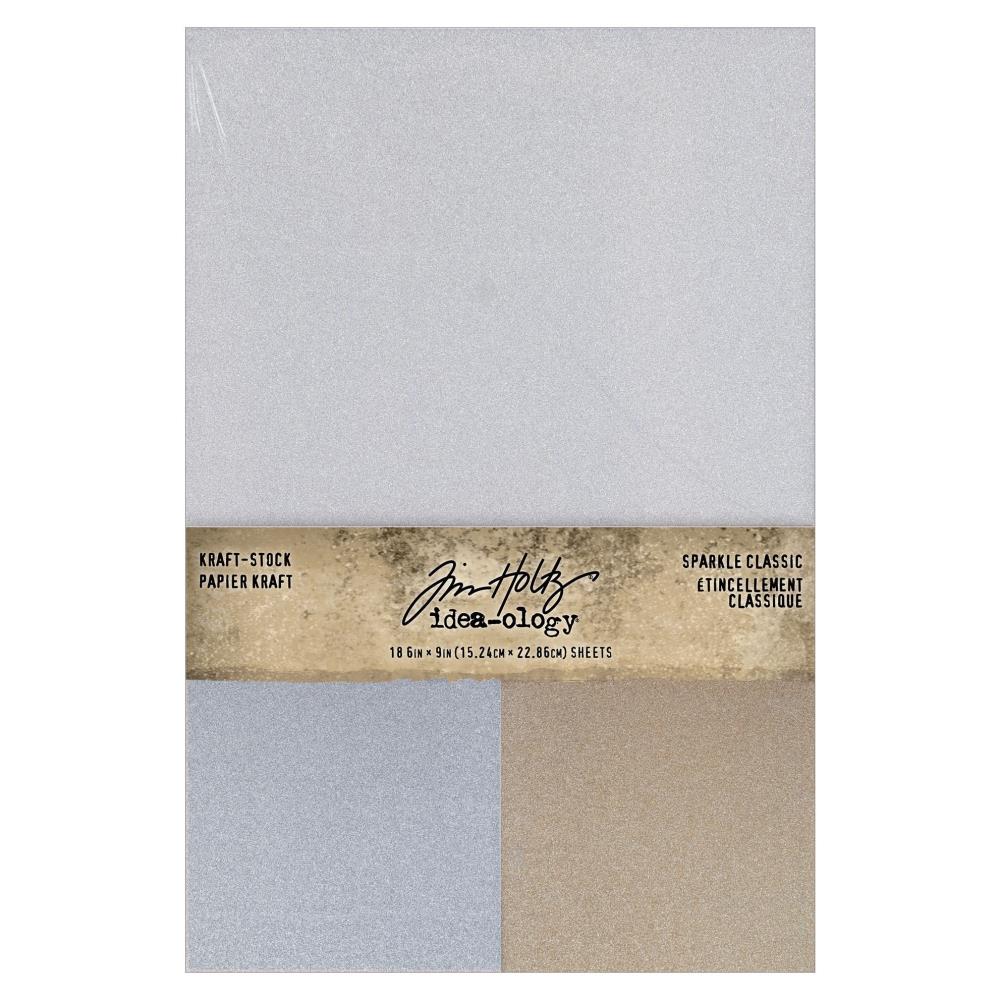 Idea-Ology Kraft-Stock Cardstock Pad 6X9 - Sparkle Classic