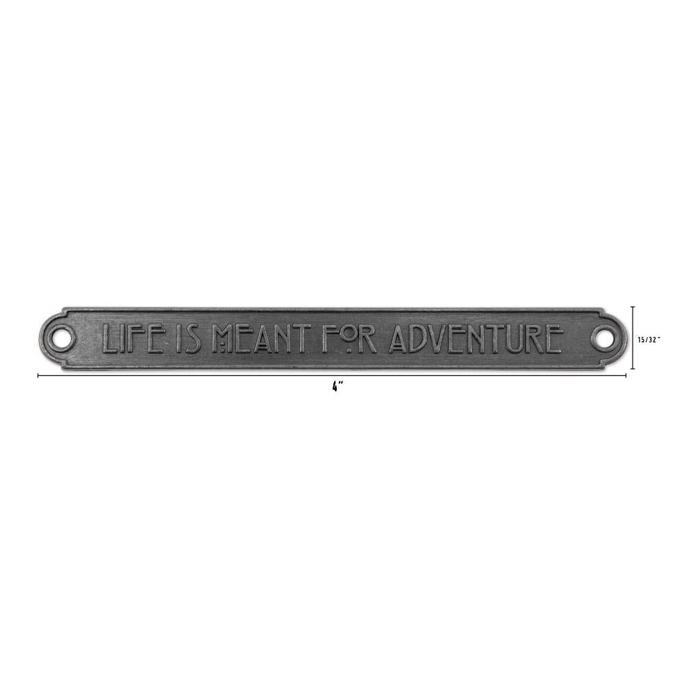 Idea-Ology Metal Word Plaques 4 Pkg