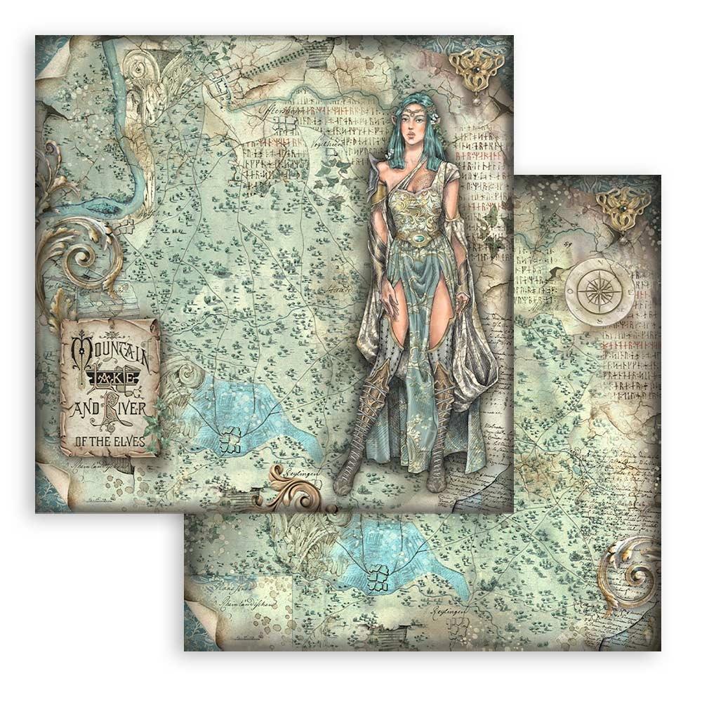 Stamperia Double-Sided Paper Pad 12x12 - Magic Forest