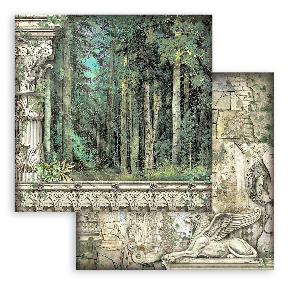 Stamperia Double-Sided Paper Pad 12x12 - Magic Forest