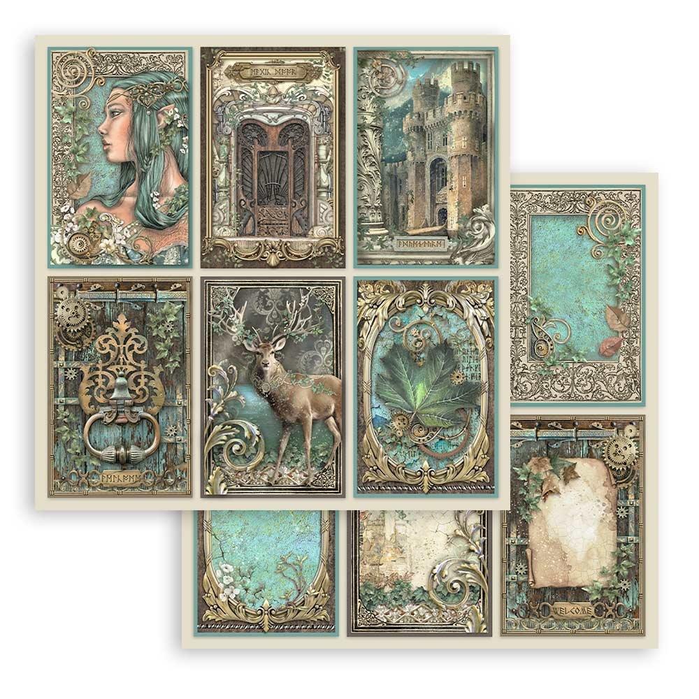 Stamperia Double-Sided Paper Pad 12x12 - Magic Forest