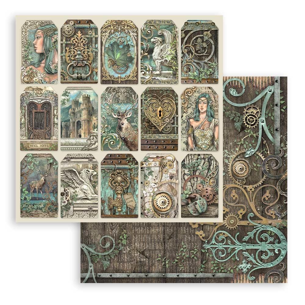 Stamperia Double-Sided Paper Pad 12x12 - Magic Forest
