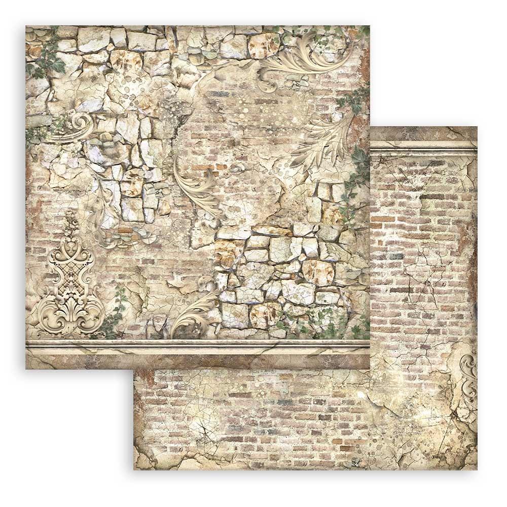 Stamperia Backgrounds Double-Sided Paper Pad 8x8 - Magic Forest