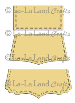 La La Land 'Stitched Tabs' Die (set of 3)