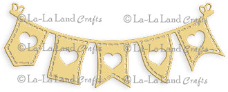 La La Land 'Random Flags Banner' Die