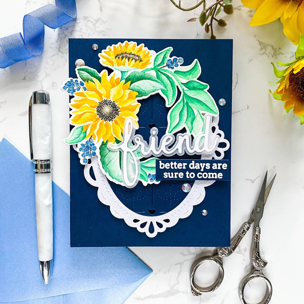 Pinkfresh Studio Die - Sunflowers