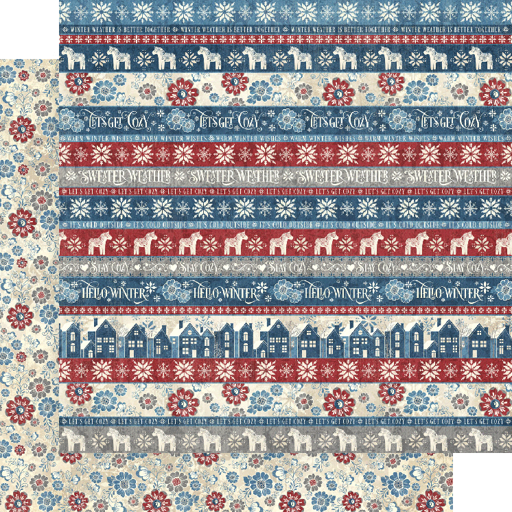 Graphic 45 - Collection Pack 12x12 - Let's Get Cozy