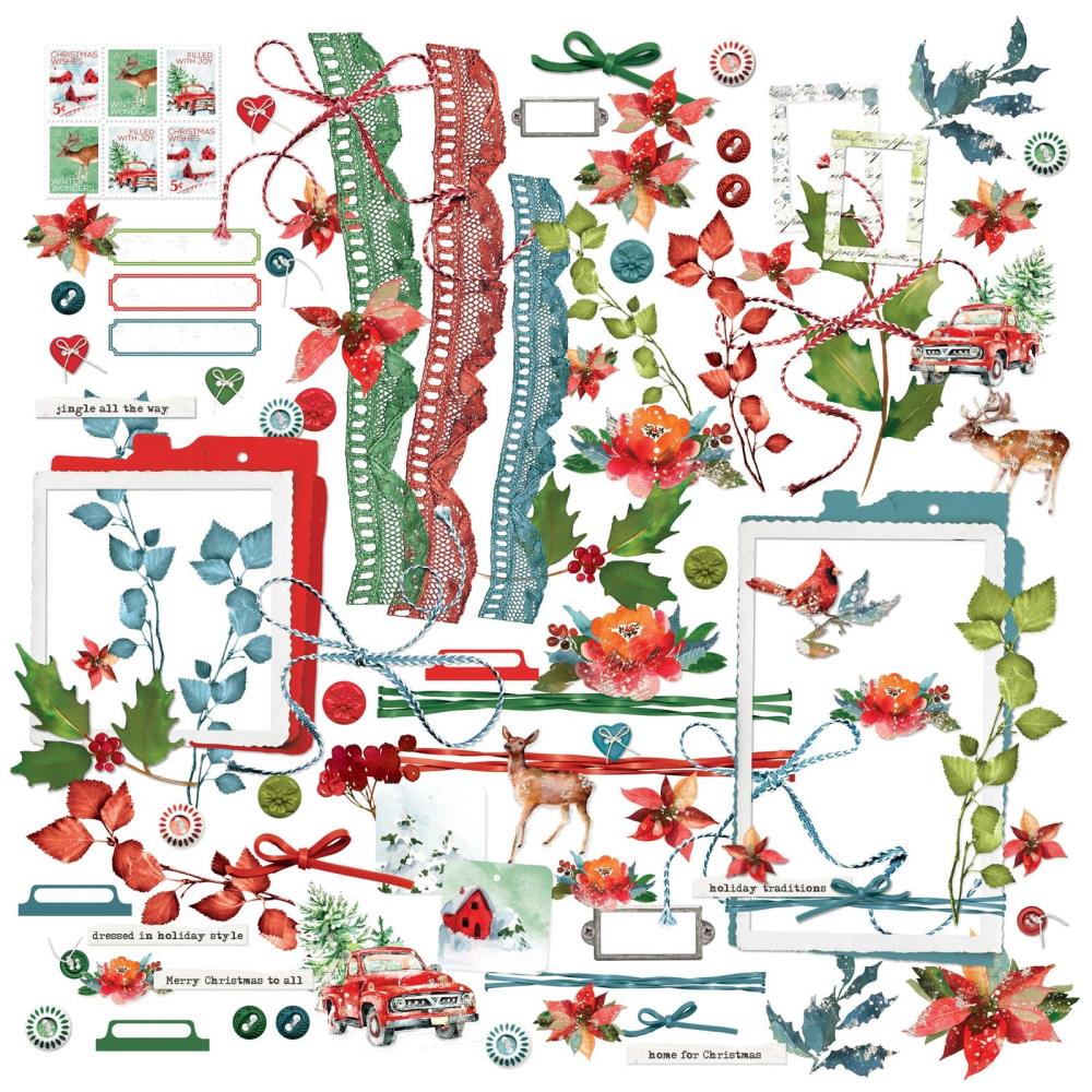 49 And Market - ARToptions Holiday Wishes - Elements - Crafty Divas