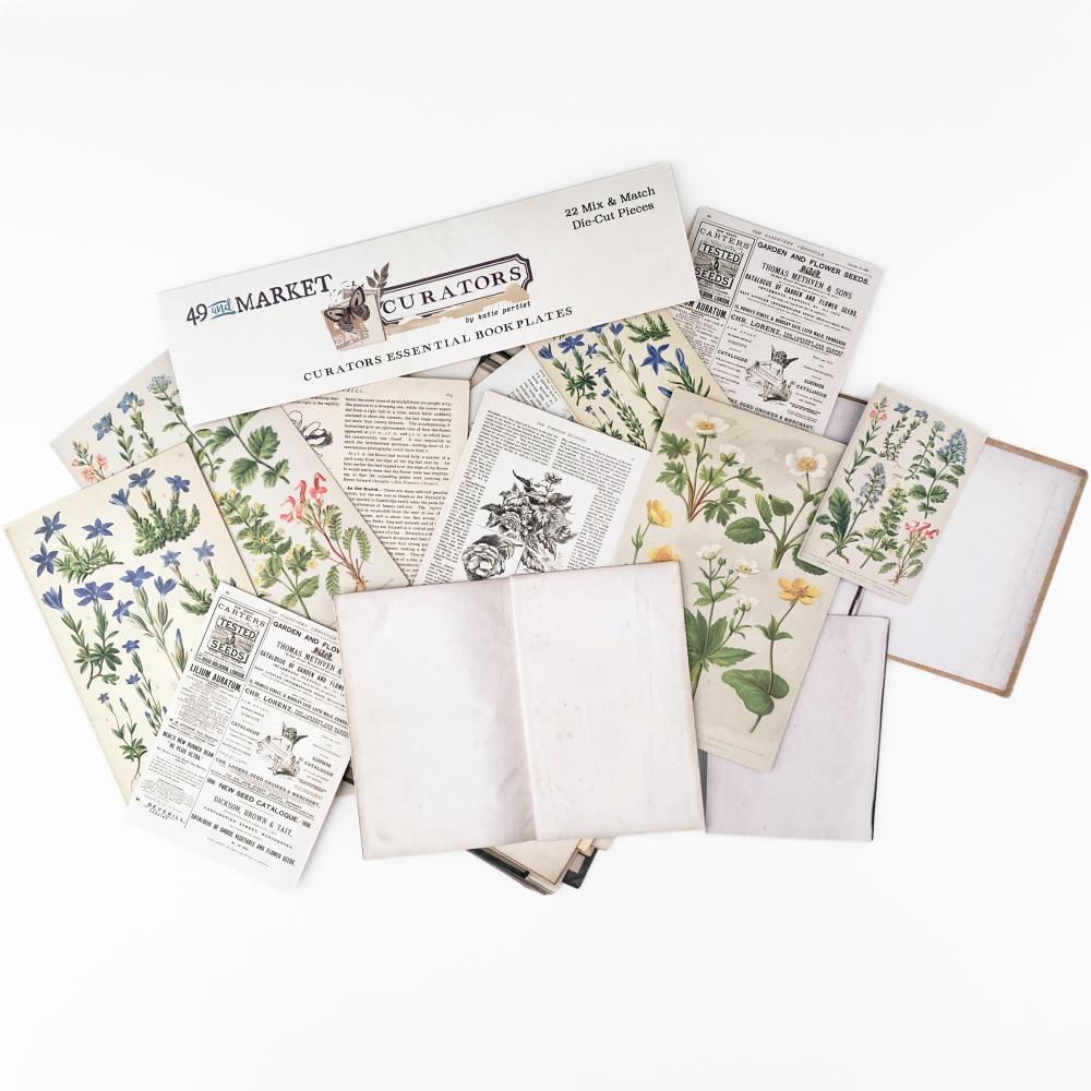 49 And Market Bookplates - Curators Essential - Crafty Divas