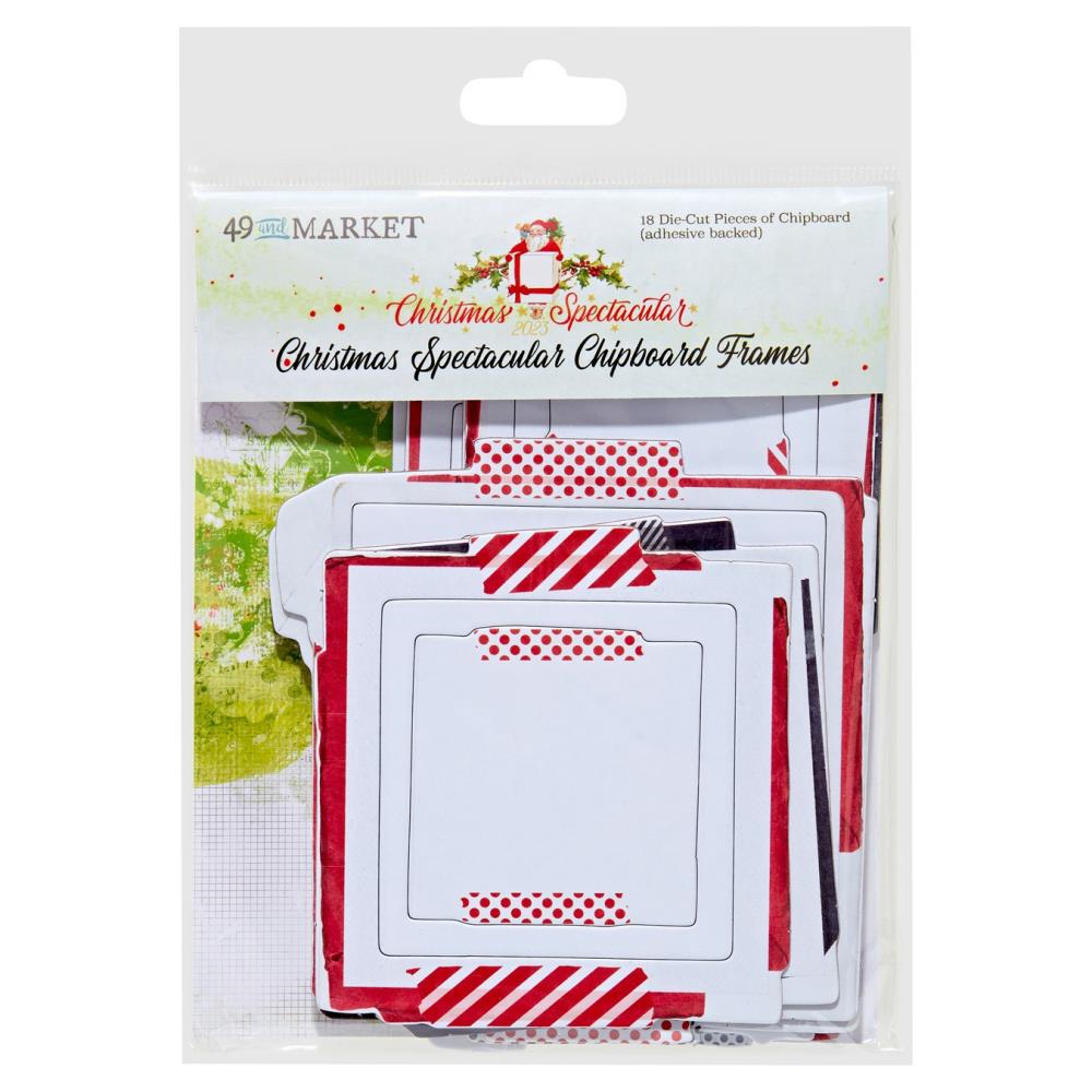 49 And Market Chipboard Frames - Christmas Spectacular 2023 - Crafty Divas