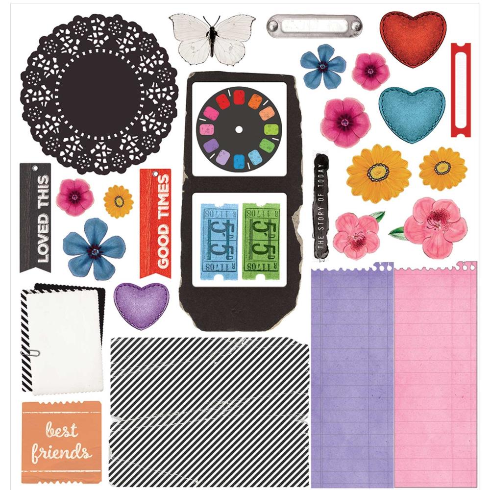 49 And Market Collection Pack 12X12 - Spectrum Gardenia Painted Foundations - Crafty Divas