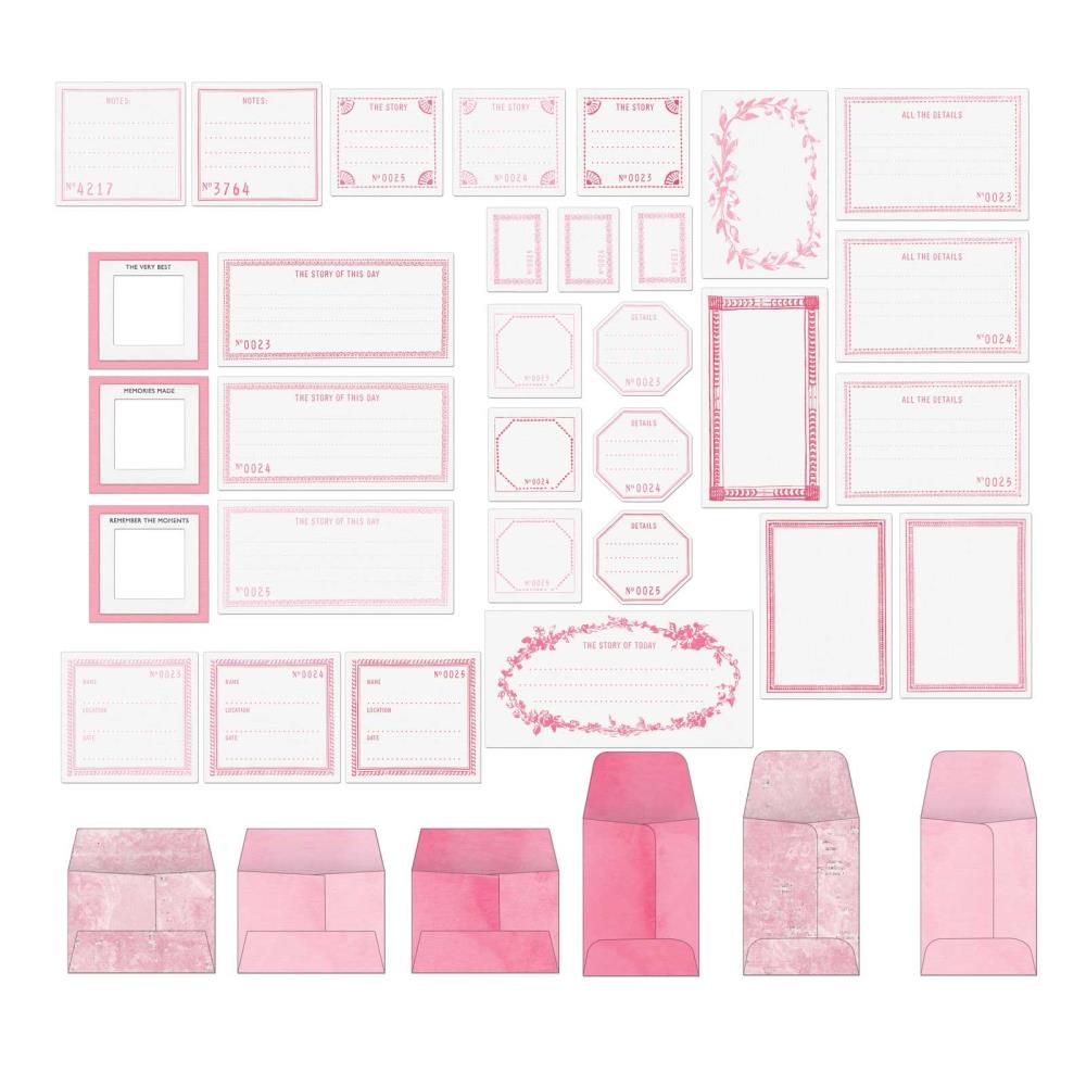49 And Market - Color Swatch: Blossom Envelope Bits - Crafty Divas