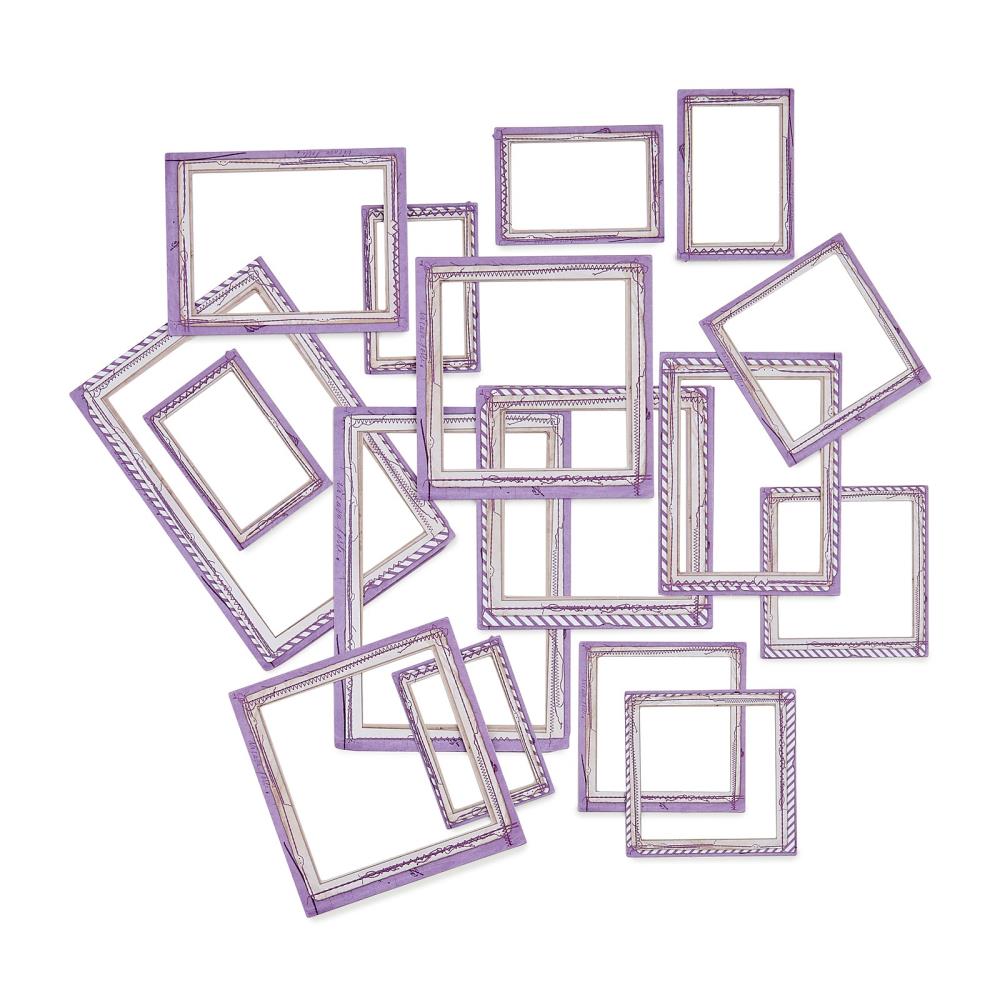 49 And Market Color Swatch: Frame Set Lavender - Crafty Divas