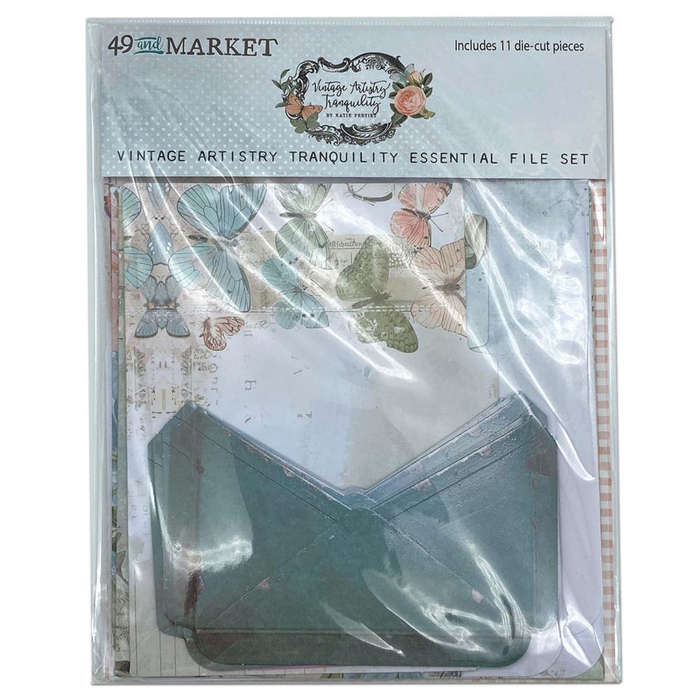 49 And Market File Essentials - Vintage Artistry Tranquility - Crafty Divas