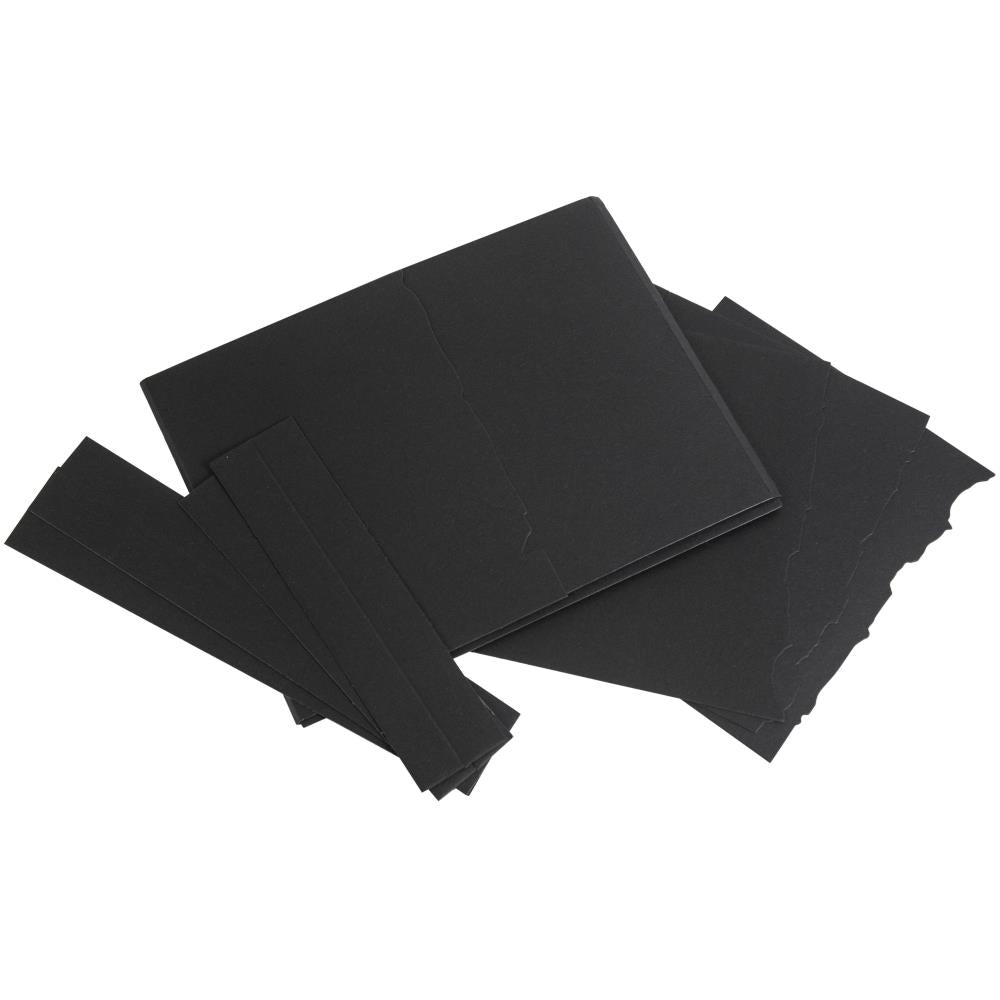 49 And Market Foundations - Jagged Flip Folio Black - Crafty Divas