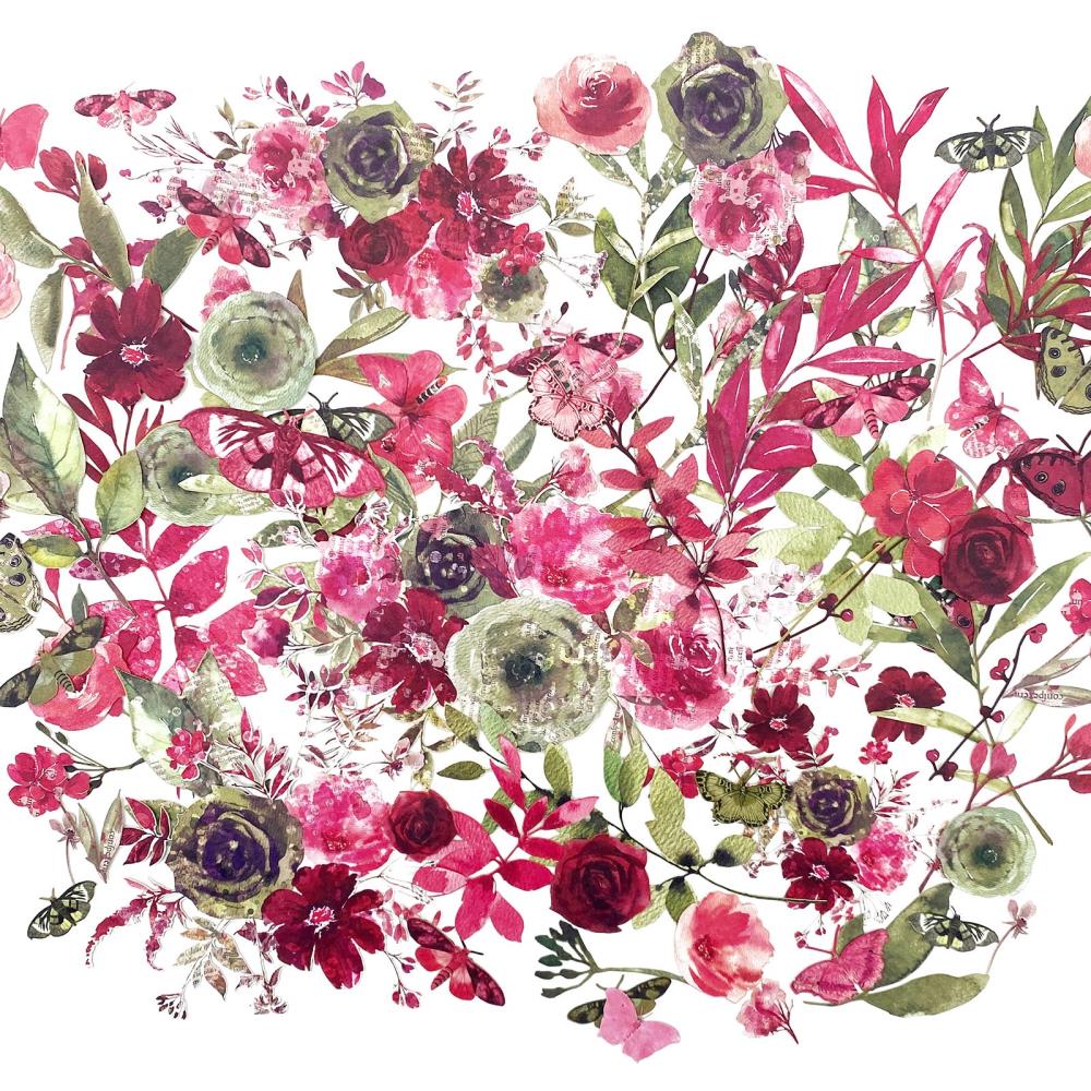 49 And Market Laser Cut Outs - ARToptions Rouge Wildflowers - Crafty Divas