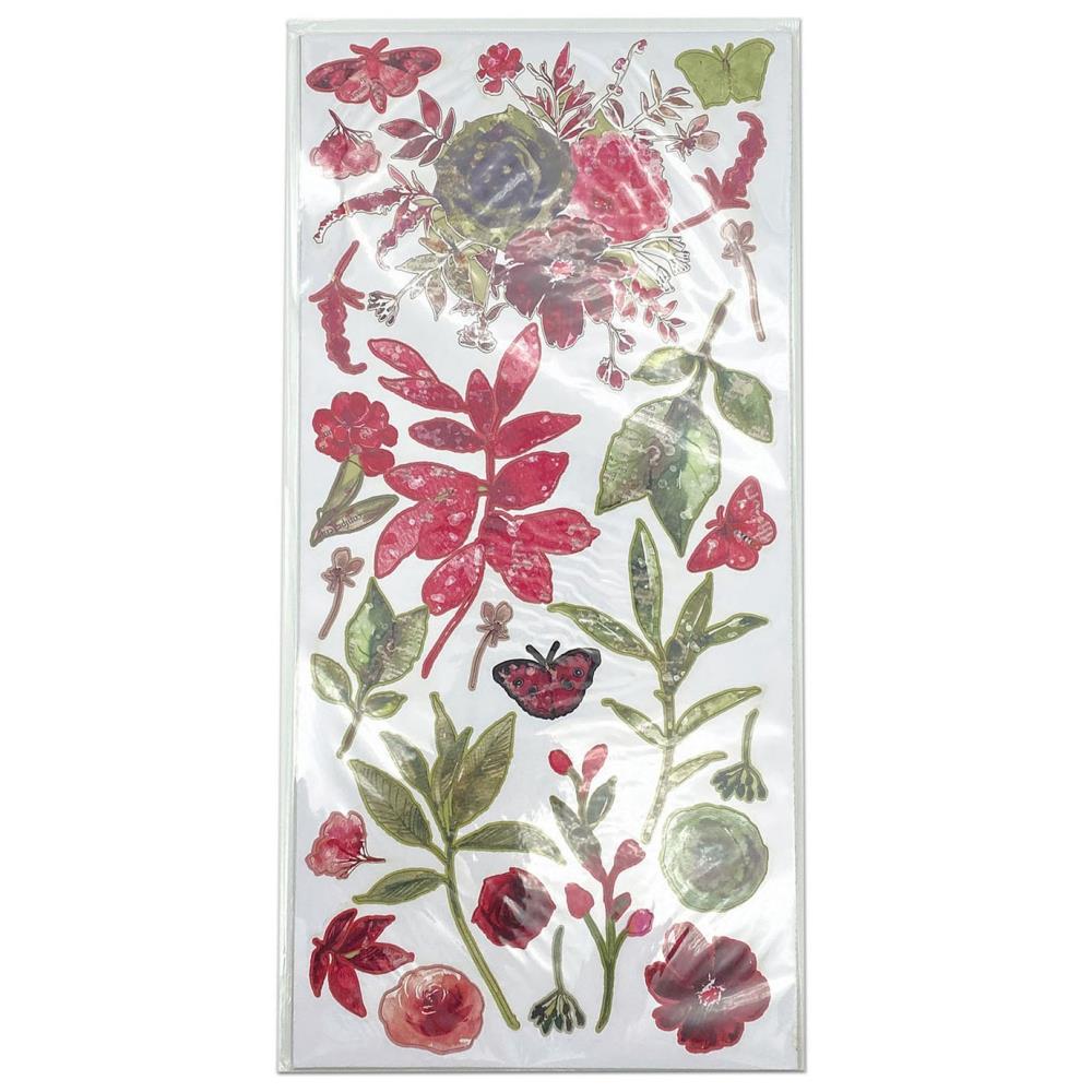 49 And Market Laser Cut Outs - ARToptions Rouge Wildflowers - Crafty Divas