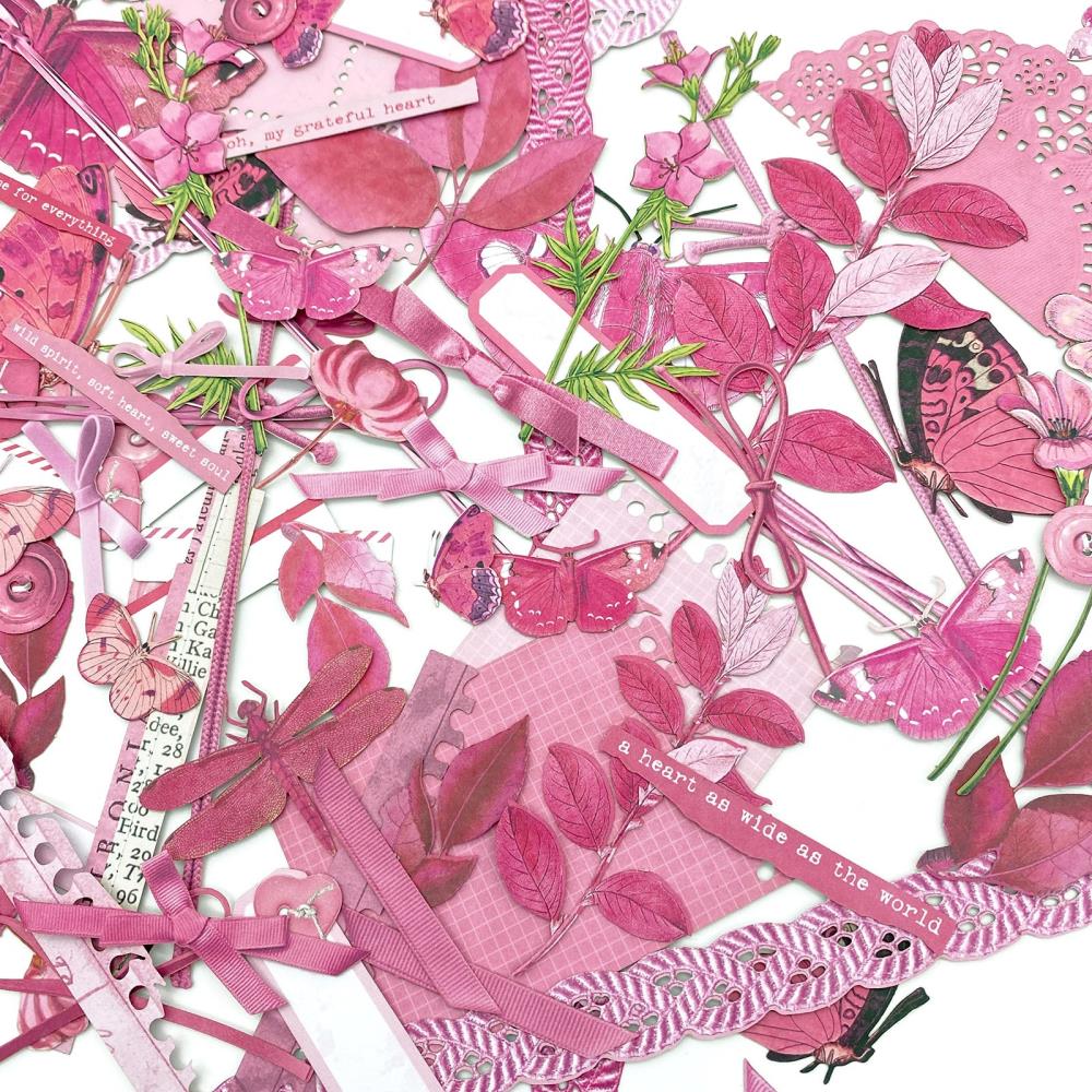 49 And Market - Laser Cut Outs Color Swatch: Blossom - Crafty Divas