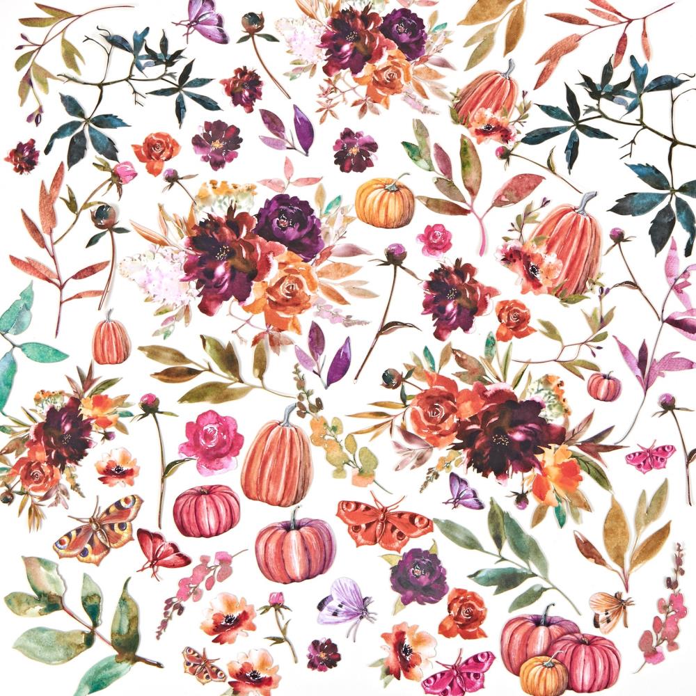 49 And Market - Laser Cut Outs - Spice Wildflowers - Crafty Divas