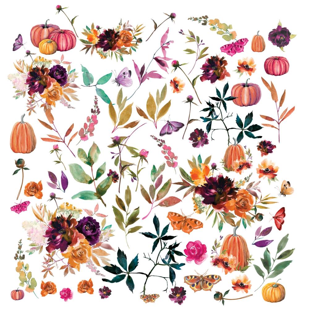 49 And Market - Laser Cut Outs - Spice Wildflowers - Crafty Divas