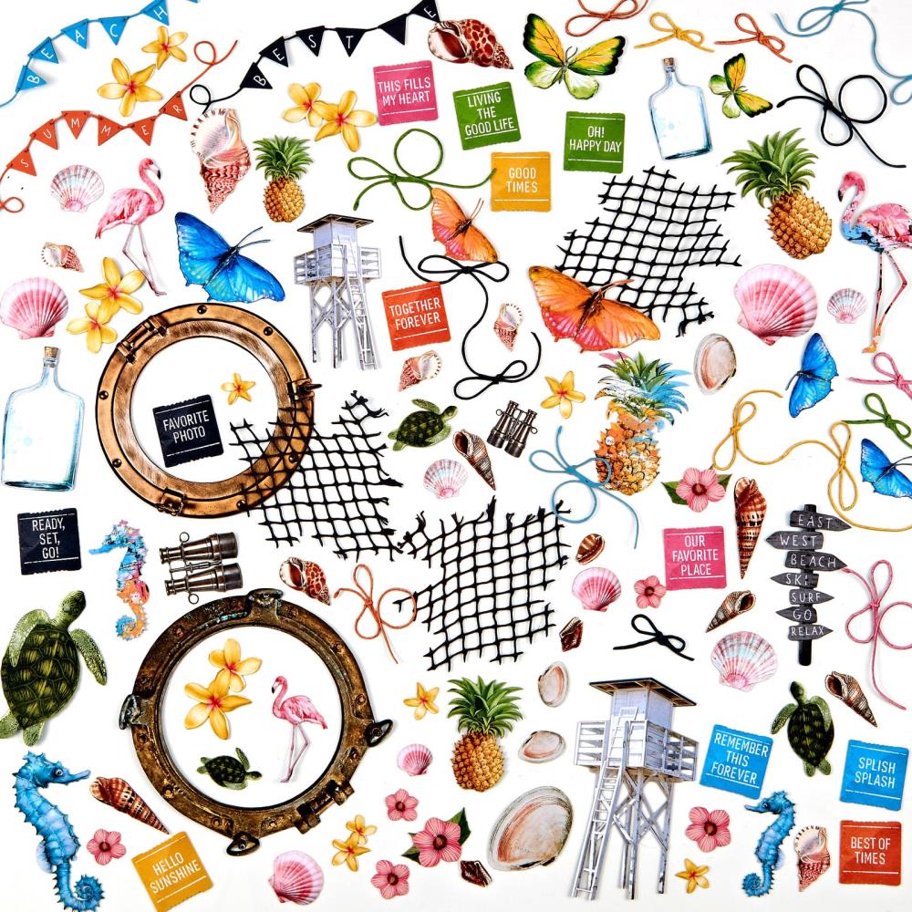 49 And Market - Laser Cut Outs - Vintage Artistry Sunburst - Crafty Divas