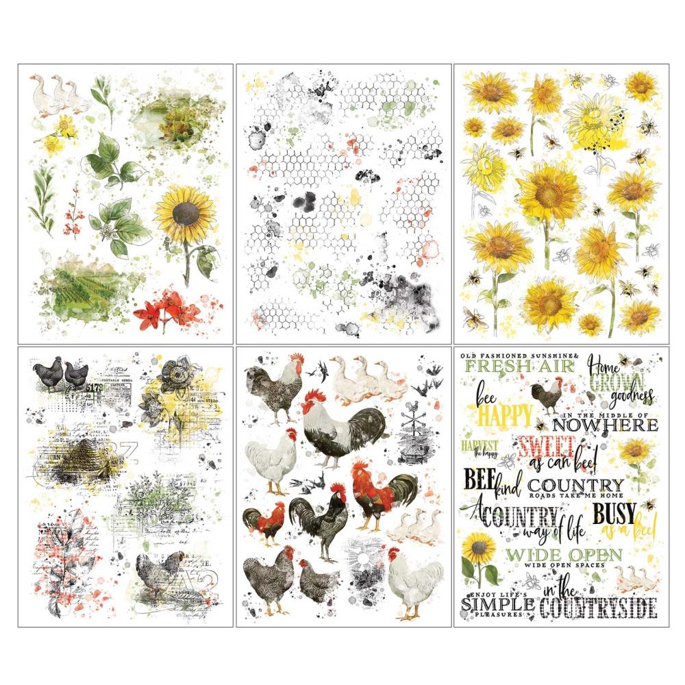 49 And Market Rub-Ons - Vintage Artistry Countryside - Crafty Divas