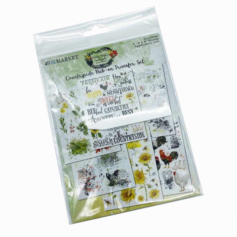 49 And Market Rub-Ons - Vintage Artistry Countryside - Crafty Divas