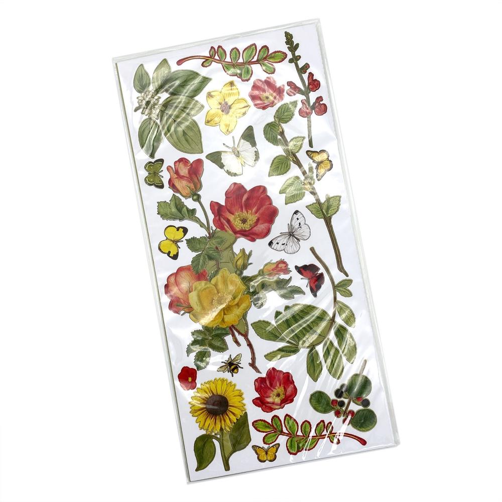 49 And Market - Vintage Artistry Countryside Laser Cut Outs - Wildflowers - Crafty Divas
