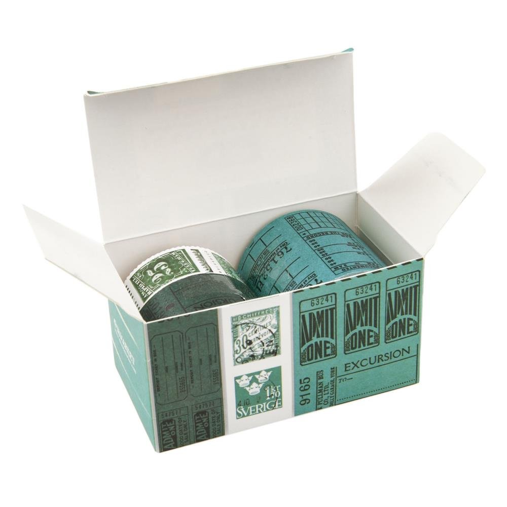 49 And Market Vintage Bits Ticket Essentials - Lagoon - Crafty Divas