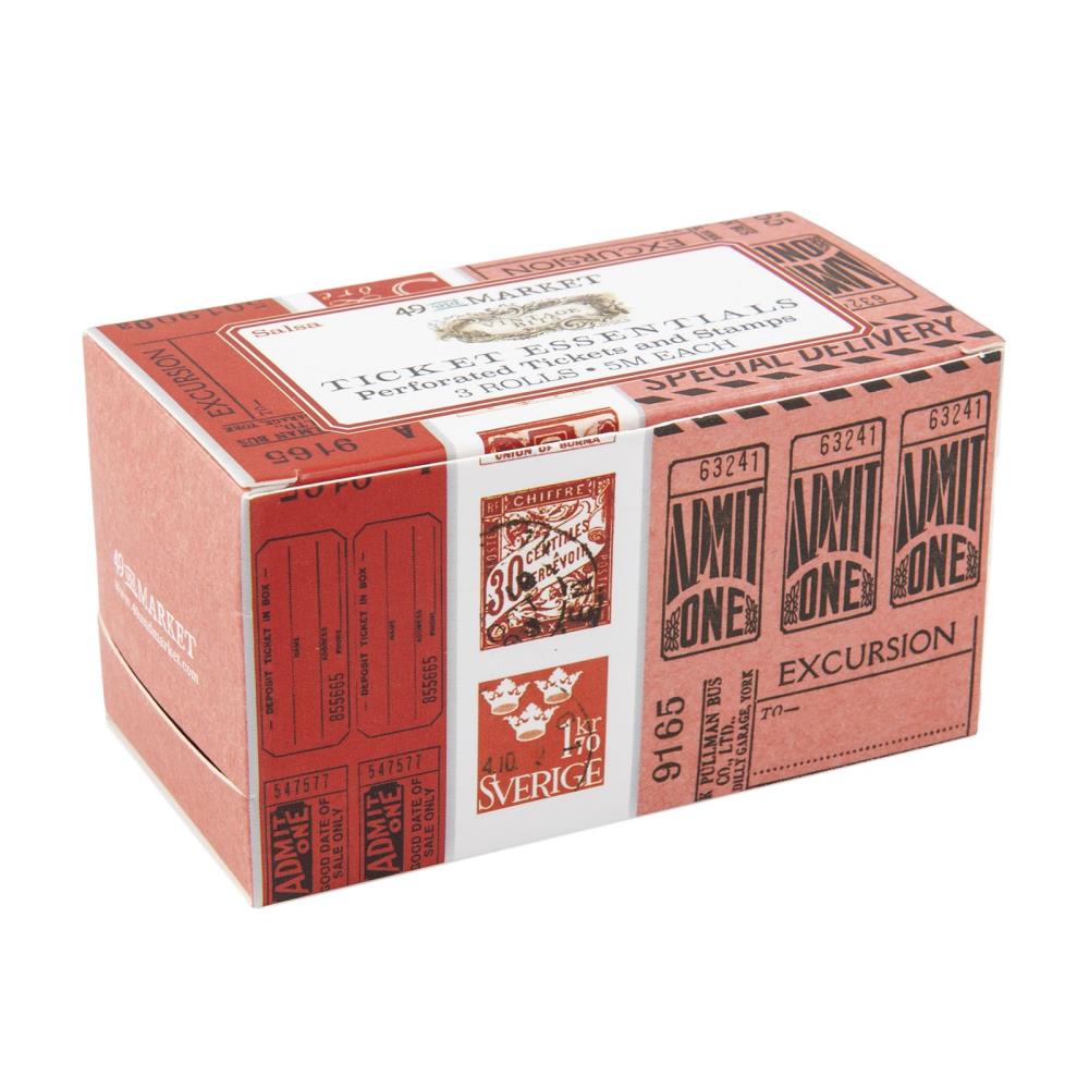 49 And Market Vintage Bits Ticket Essentials - Salsa - Crafty Divas