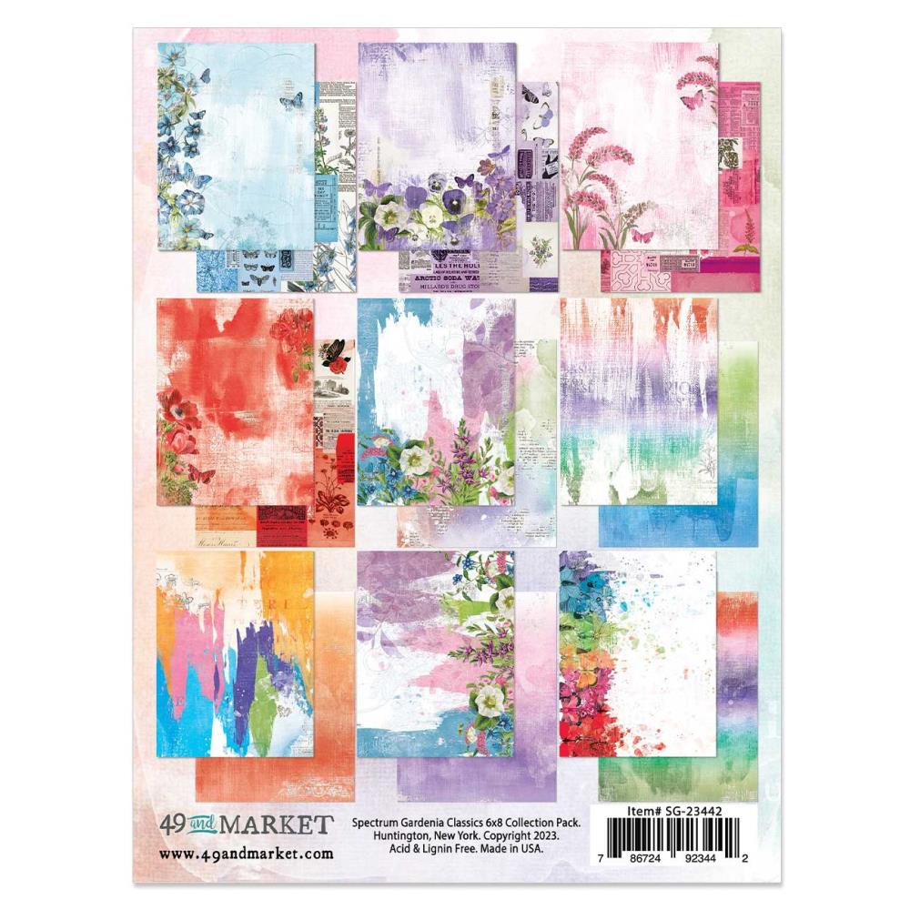49 & Market Collection Pack 6x8 - Spectrum Gardenia Classics - Crafty Divas