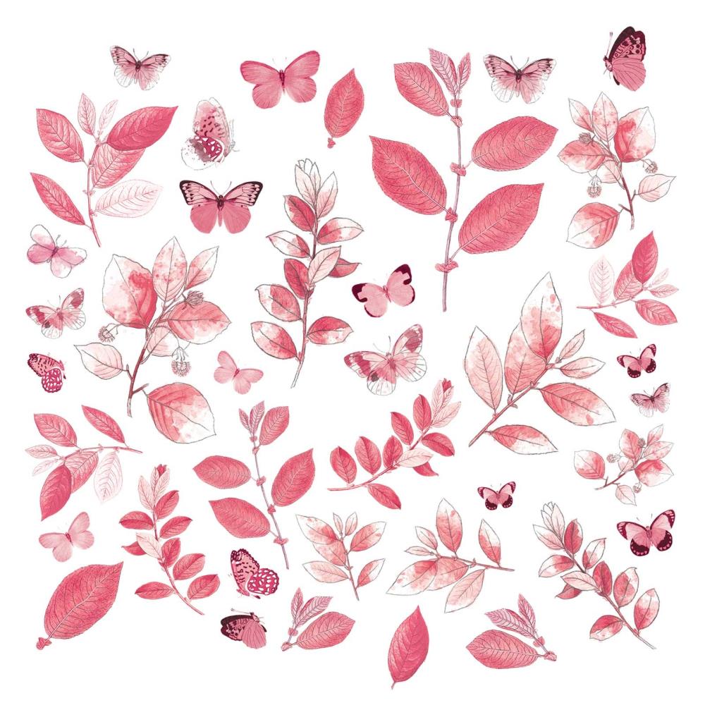 49 & Market - Color Swatch: Blossom Acetate Leaves - Crafty Divas