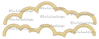 La La Land- Stitched Clouds Border (set of 2) Die