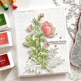 Pinkfresh Studio Stencils - Blooming Vines Layering