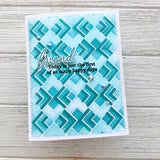 Pinkfresh Studio Stencils - Geo Tiles Layering