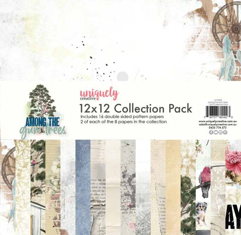 Uniquely Creative - 12x12 Collection Pack - Amongt The Gum Trees