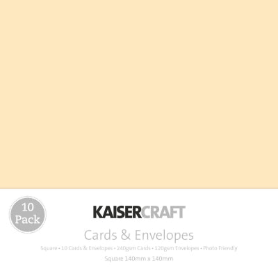 Cards & Envelopes Pack - Cream