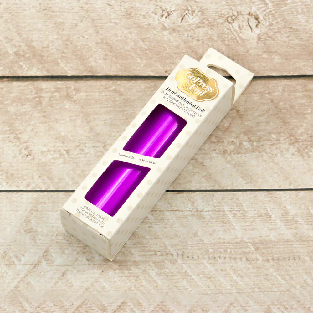 Couture Creations Heat Activated Foil - Pink Purple Mirror Finish