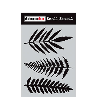 Darkroom Door Small Stencil - Ferns