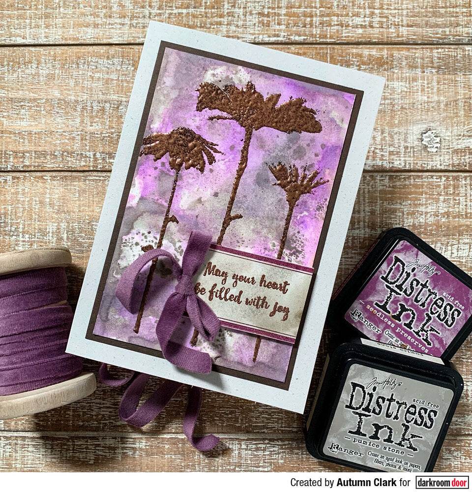 Small Stencil - Tall Flowers