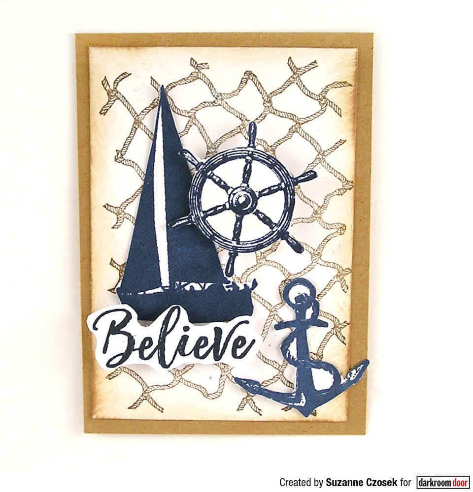 Texture Stamp - Fishing Net