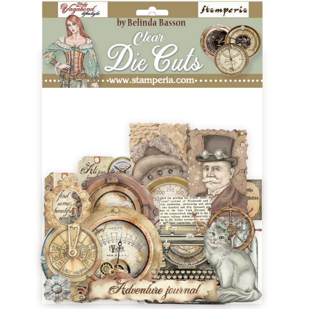 Stamperia Clear Die-Cuts - Lady Vagabond Lifestyle