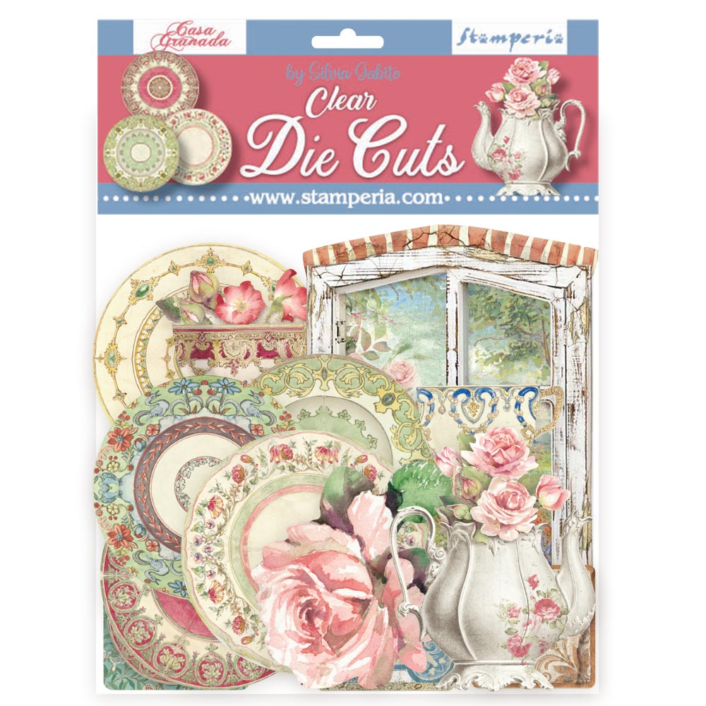 Stamperia Clear Die-Cuts - Casa Granada